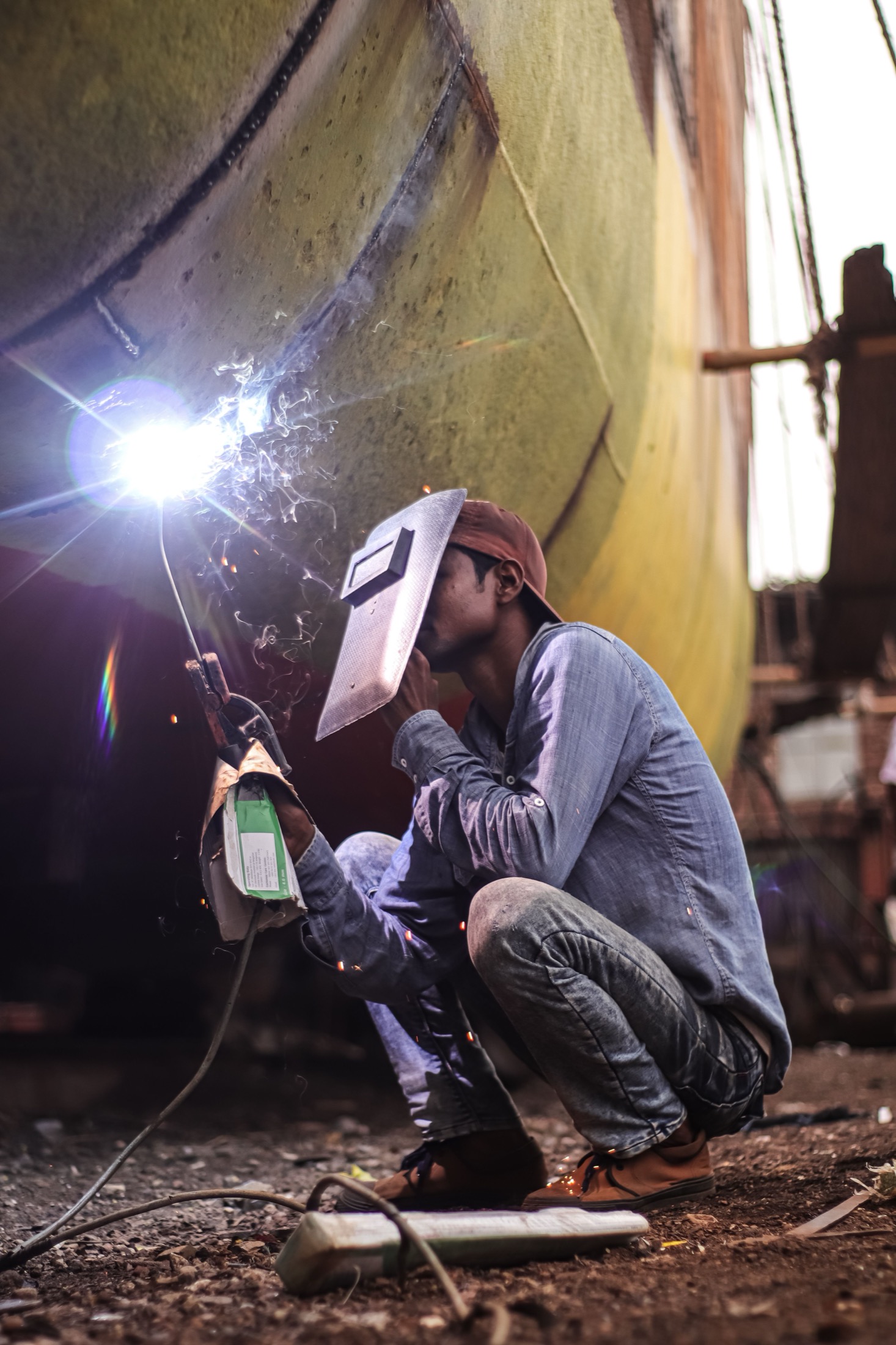 Ship repair and technical work on a vessel